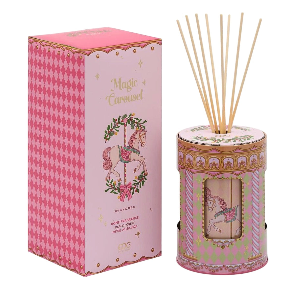Profumatori Scrigno Carillon per Ambiente con Bastoncini 300 ml EDG (sconto del 30% in prevendita)