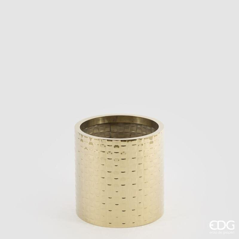 Vaso acciaio intreccio rotondo cm EDG (sconto del 30% in prevendita)