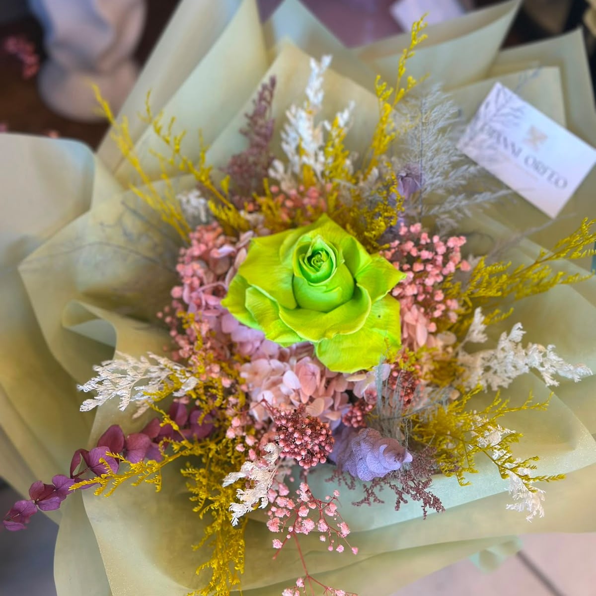 Bouquet stabilizzato