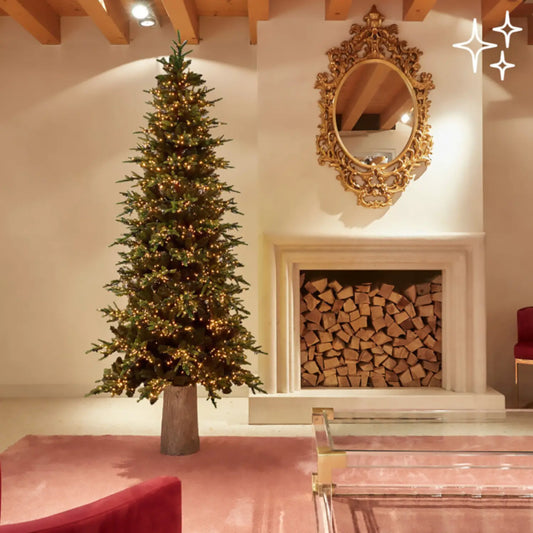 Albero di Natale Pino Luxury H 210 cm, con 3000 LED EDG (sconto del 30% in prevendita)
