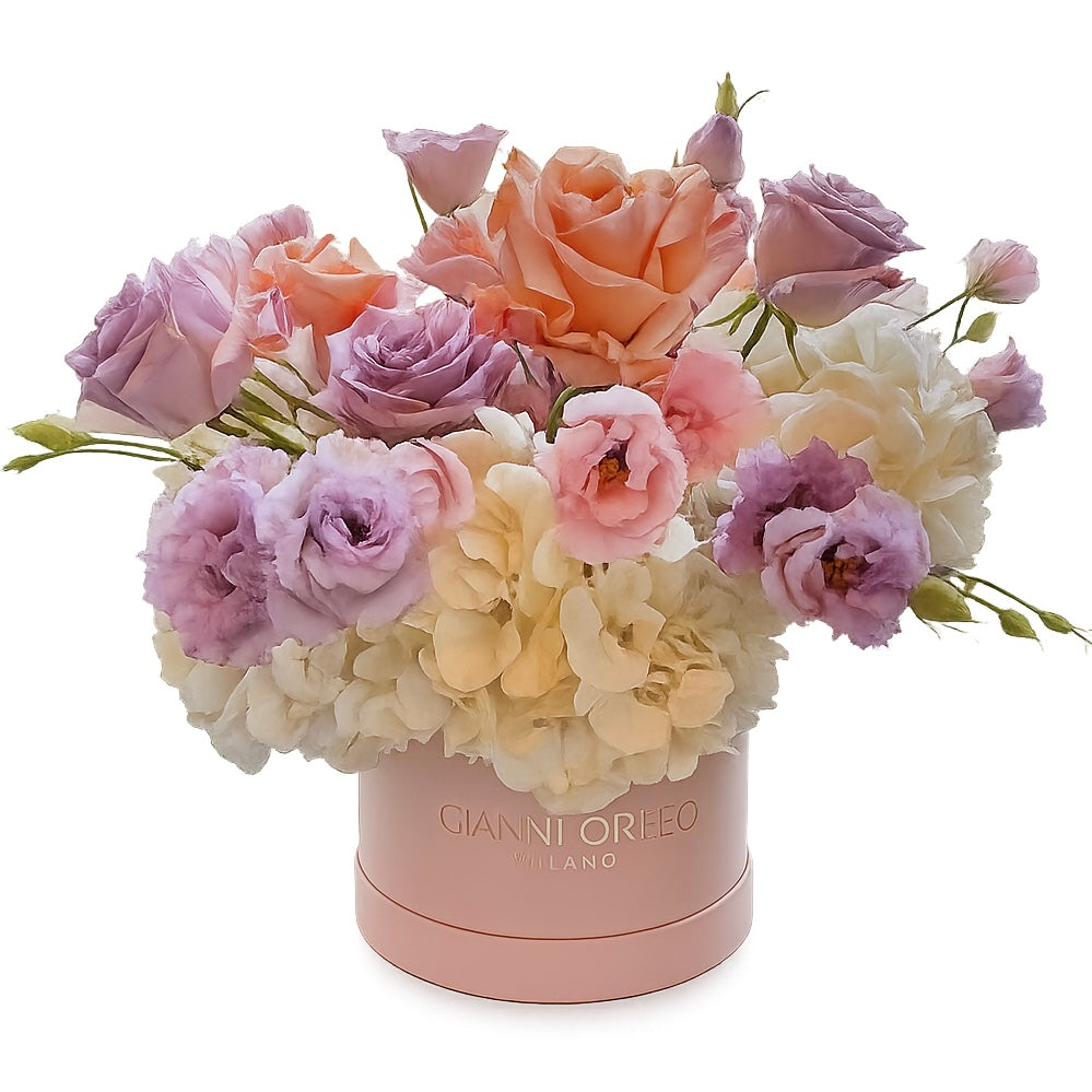 Flowers box con fiori mix