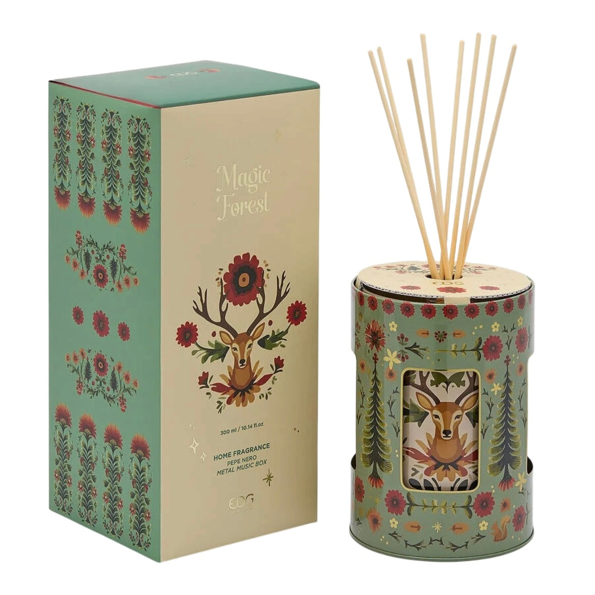 Profumatori Scrigno Carillon per Ambiente con Bastoncini 300 ml EDG (sconto del 30% in prevendita)