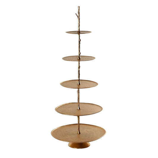 Alzata in alluminio colore oro H 151 cm EDG (sconto del 30% in prevendita)