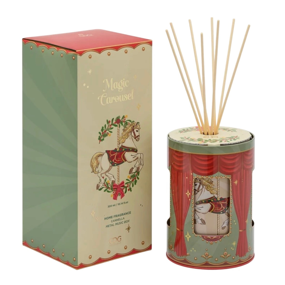 Profumatori Scrigno Carillon per Ambiente con Bastoncini 300 ml EDG (sconto del 30% in prevendita)