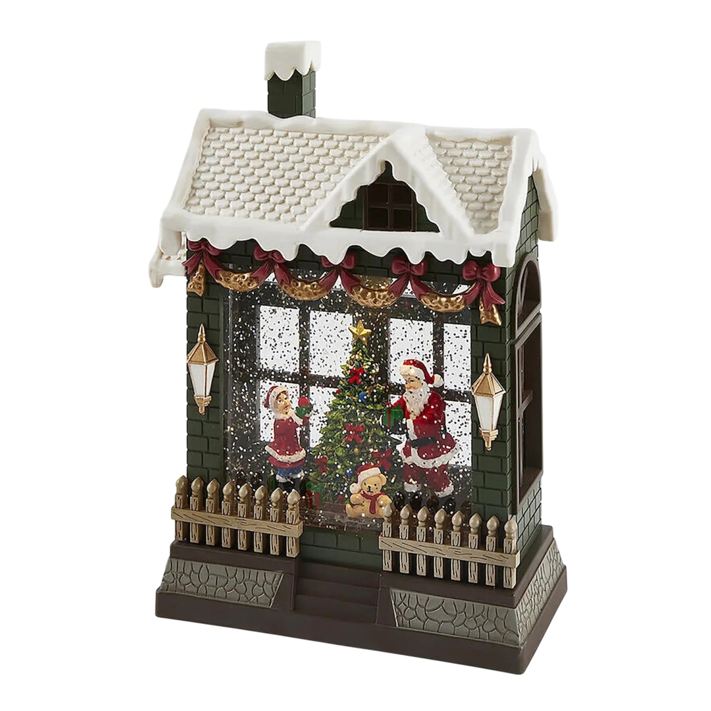 Casetta Natalizia Diorama con Luci LED, Musica e Movimento H26 EDG (sconto del 30% in prevendita)