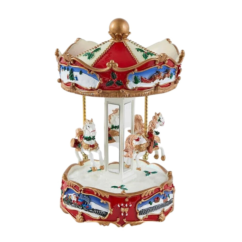 Carillon Giostra Natalizia con Cavalli EDG (sconto del 30% in prevendita)