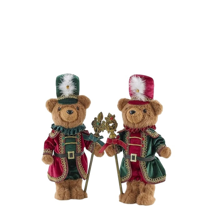 Statuina natalizia Orso soldatino tessuto EDG (sconto del 30% in prevendita)