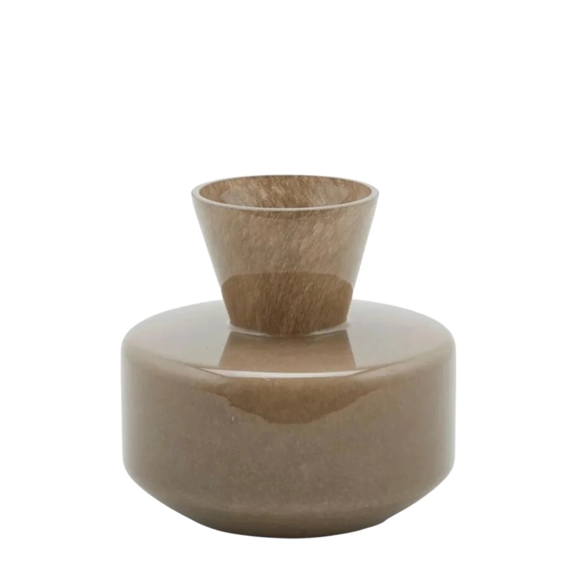 Vaso rotondo con collo EDG