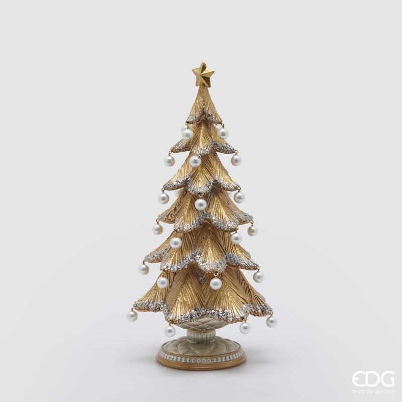 Decorazione Natalizia Pino Poly con perle EDG (sconto del 30% in prevendita)