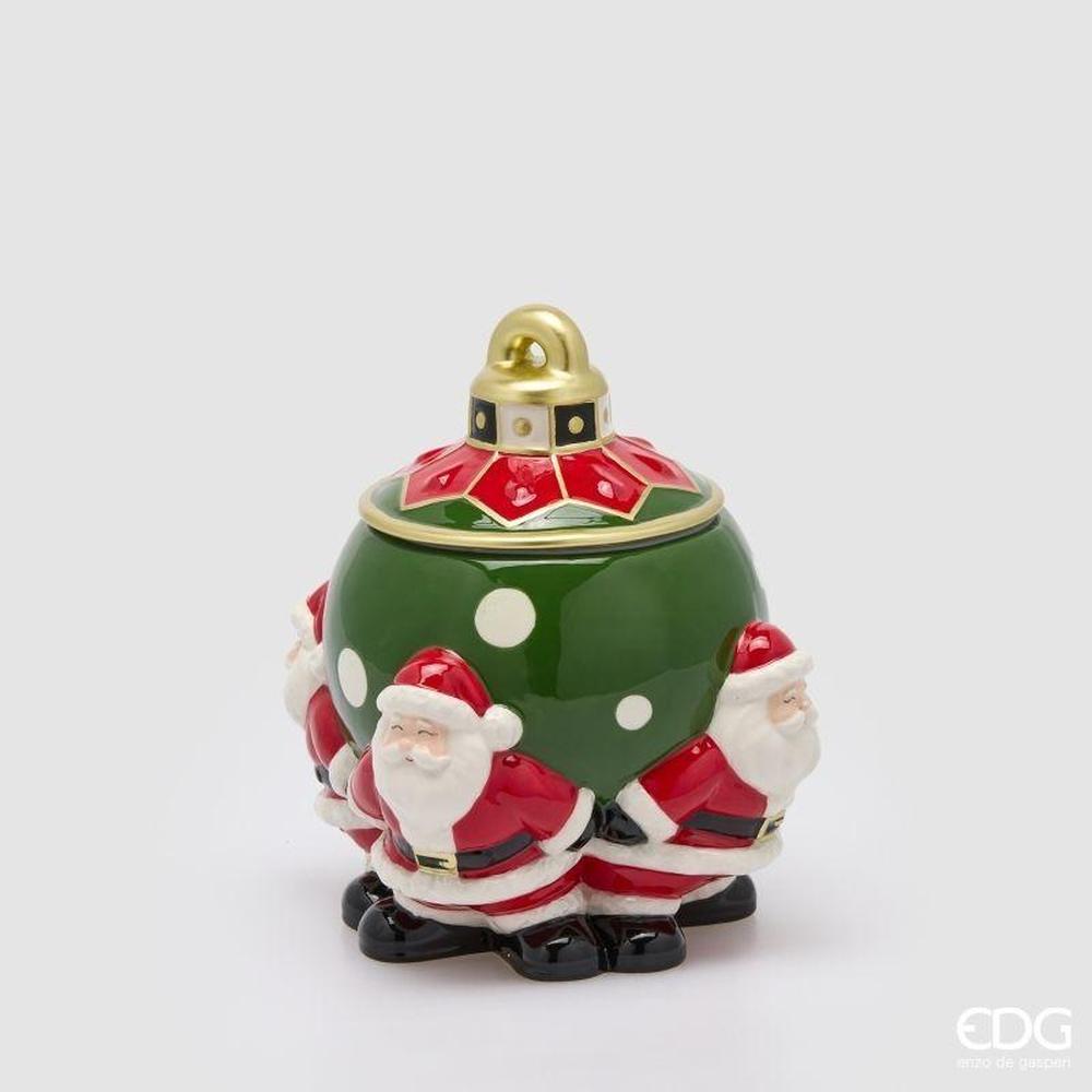 Contenitore Natale H 24 cm EDG (sconto del 30% in prevendita)