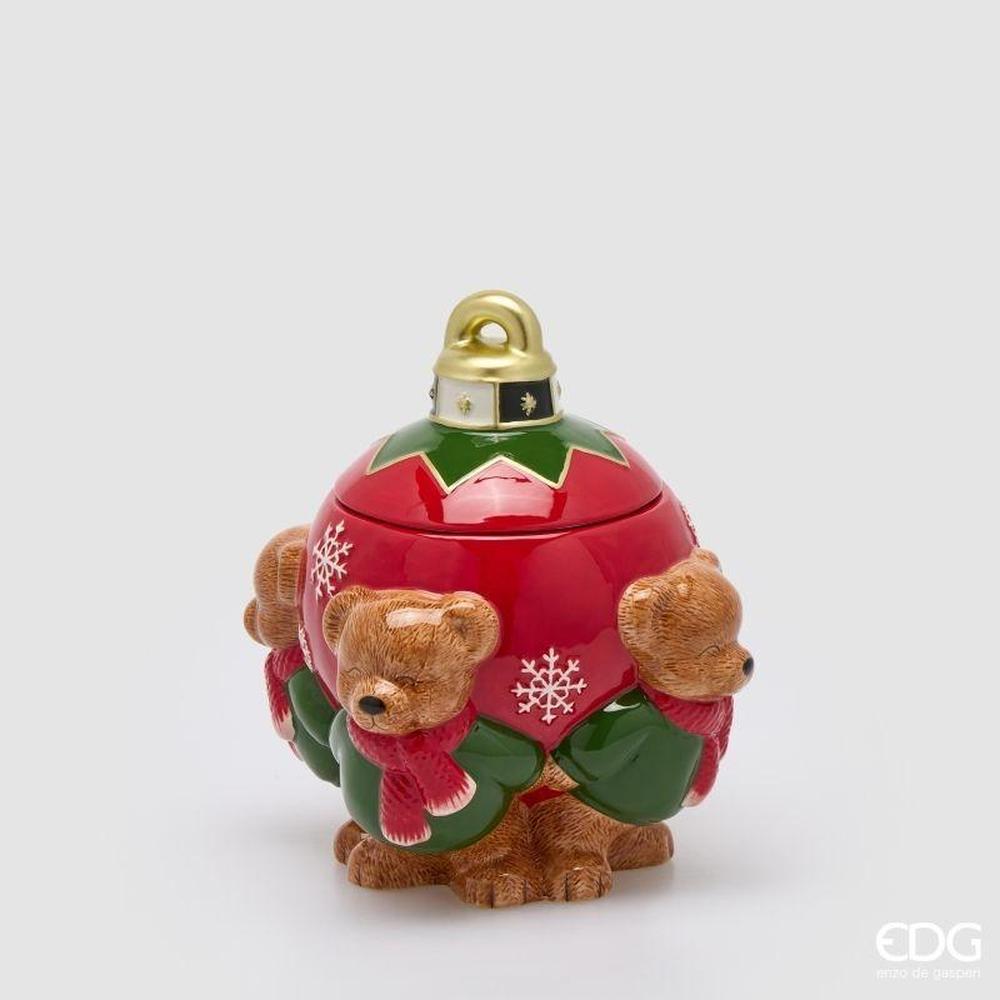 Contenitore Natale H 24 cm EDG (sconto del 30% in prevendita)